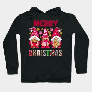 Merry Christmas Gnome Family Funny Xmas Tree Women Men Kids Hoodie